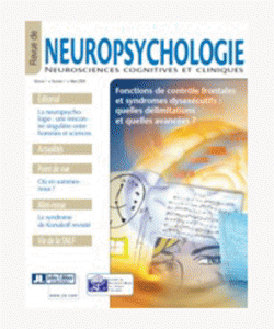 Revue-Neuropsychologie