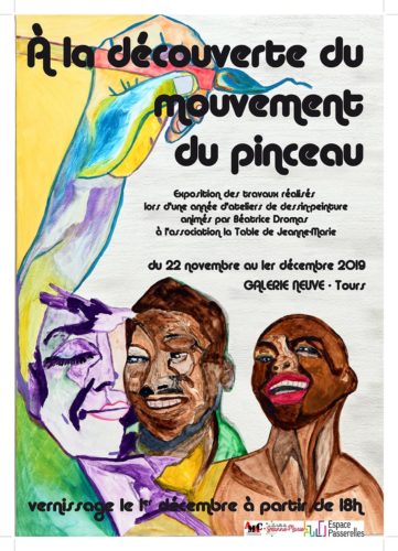 Exposition à Tours – 22 novembre-1er décembre 2019 Affiche Migrants