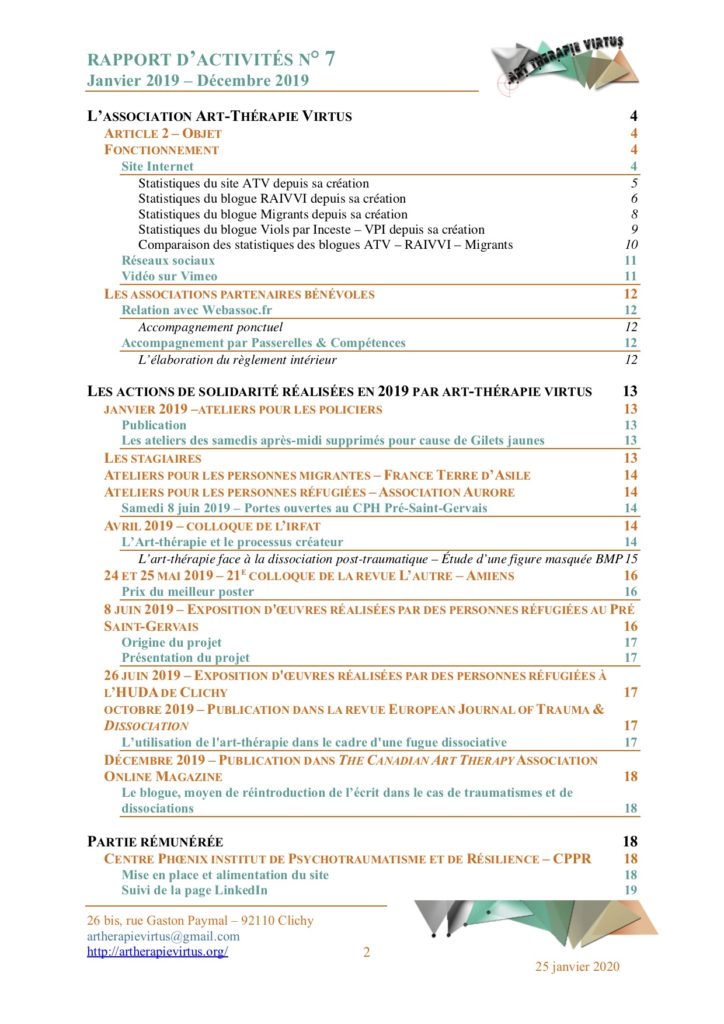 Tdm Rapport d'activités 2019 p.2