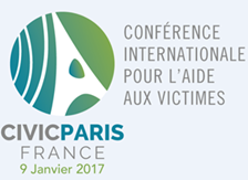 CIVIC Paris – Conférence internationale pour l’aide aux victimes – 9 janvier 2017
